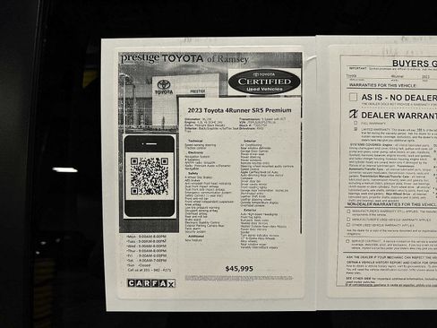 Certified 2023 Toyota 4Runner SR5 Premium image 13