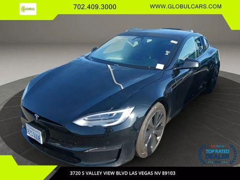 Used 2021 Tesla Model S Long Range AWD/4WD image 1