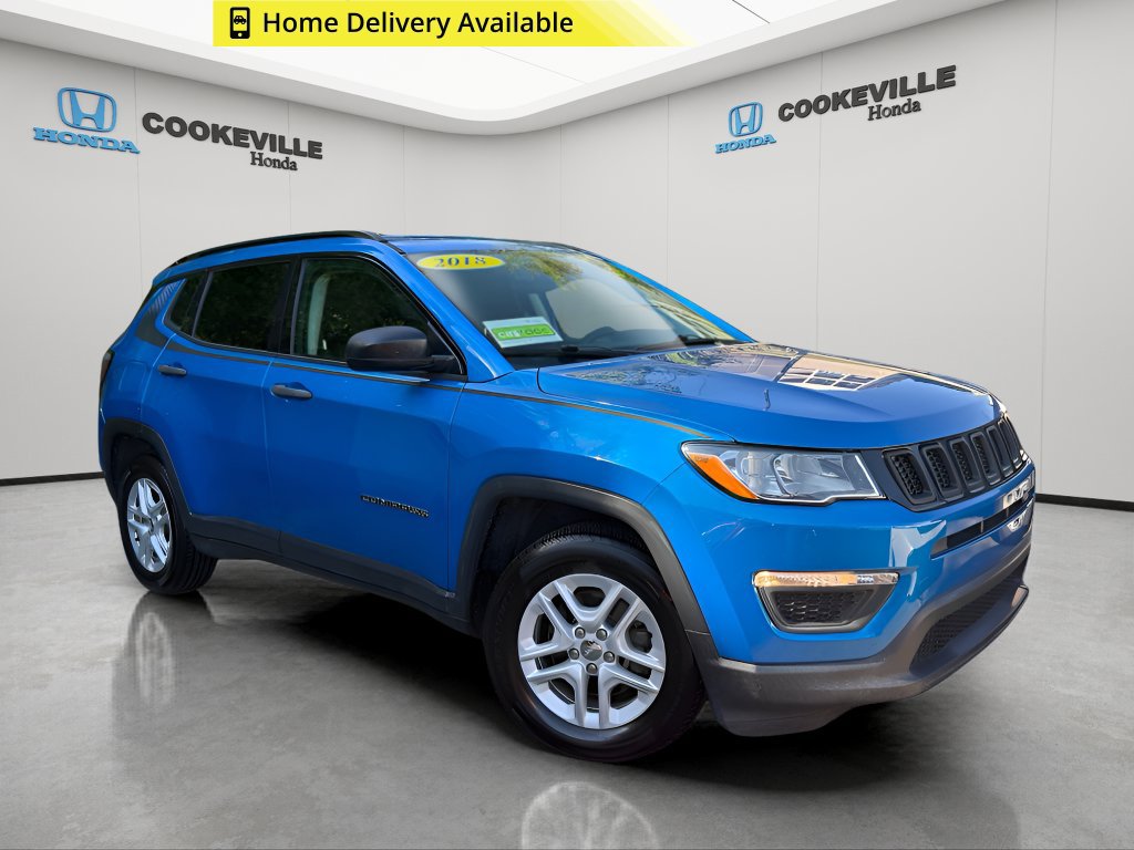 Used 2018 Jeep Compass Sport w/ Mopar Graphics Package FWD image 1