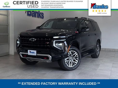 Certified 2025 Chevrolet Tahoe Z71 w/ Z71 Off-Road Package AWD/4WD image 1