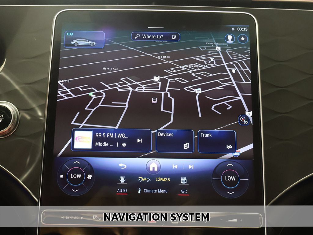 Used 2023 Mercedes-Benz EQS 450+ 4MATIC Sedan image 3