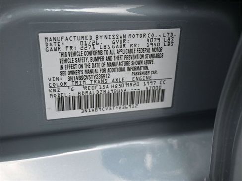 New 2026 Nissan Sentra SV w/ Floor Mat Package image 20