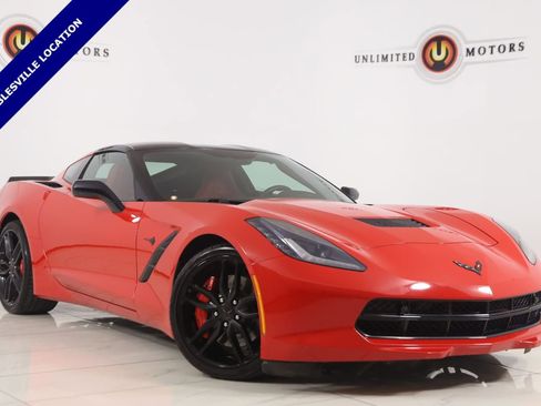 Used 2016 Chevrolet Corvette Stingray Coupe w/ 2LT Preferred Equipment Group RWD image 1