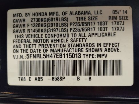 Used 2014 Honda Odyssey EX image 33