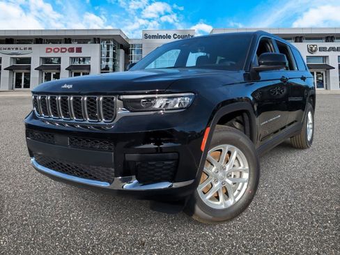 New 2025 Jeep Grand Cherokee L Laredo w/ Luxury Tech Group I RWD image 1