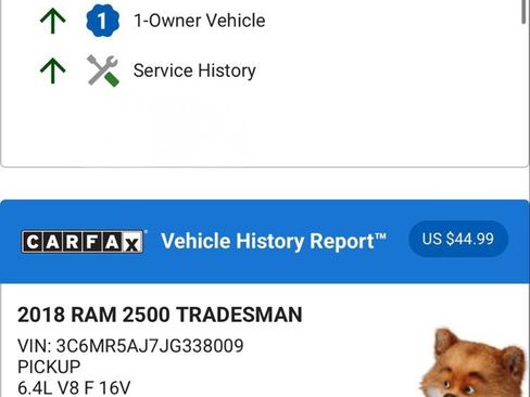 Used 2018 RAM 2500 Tradesman w/ Chrome Appearance Group image 4