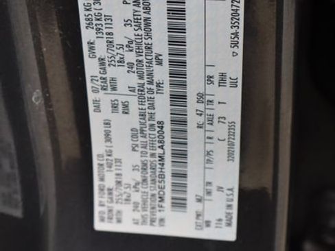 Certified 2021 Ford Bronco Outer Banks AWD/4WD image 38