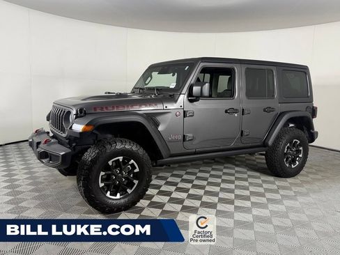 Certified 2025 Jeep Wrangler Unlimited Rubicon w/ Convenience Group AWD/4WD image 1