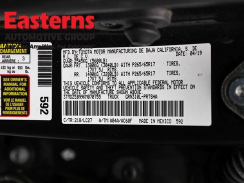 Used 2019 Toyota Tacoma TRD Sport w/ TRD Premium Sport Package image 35