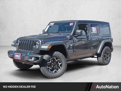Used 2021 Jeep Wrangler Unlimited Rubicon 4xe w/ Steel Bumper Group