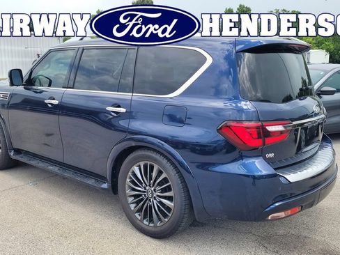 Used 2022 INFINITI QX80 Premium Select w/ Cargo Package RWD image 1