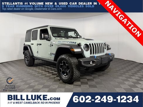 Certified 2023 Jeep Wrangler Unlimited Rubicon 4xe image 1