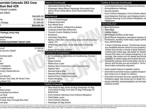 Used 2023 Chevrolet Colorado ZR2 AWD/4WD image 32