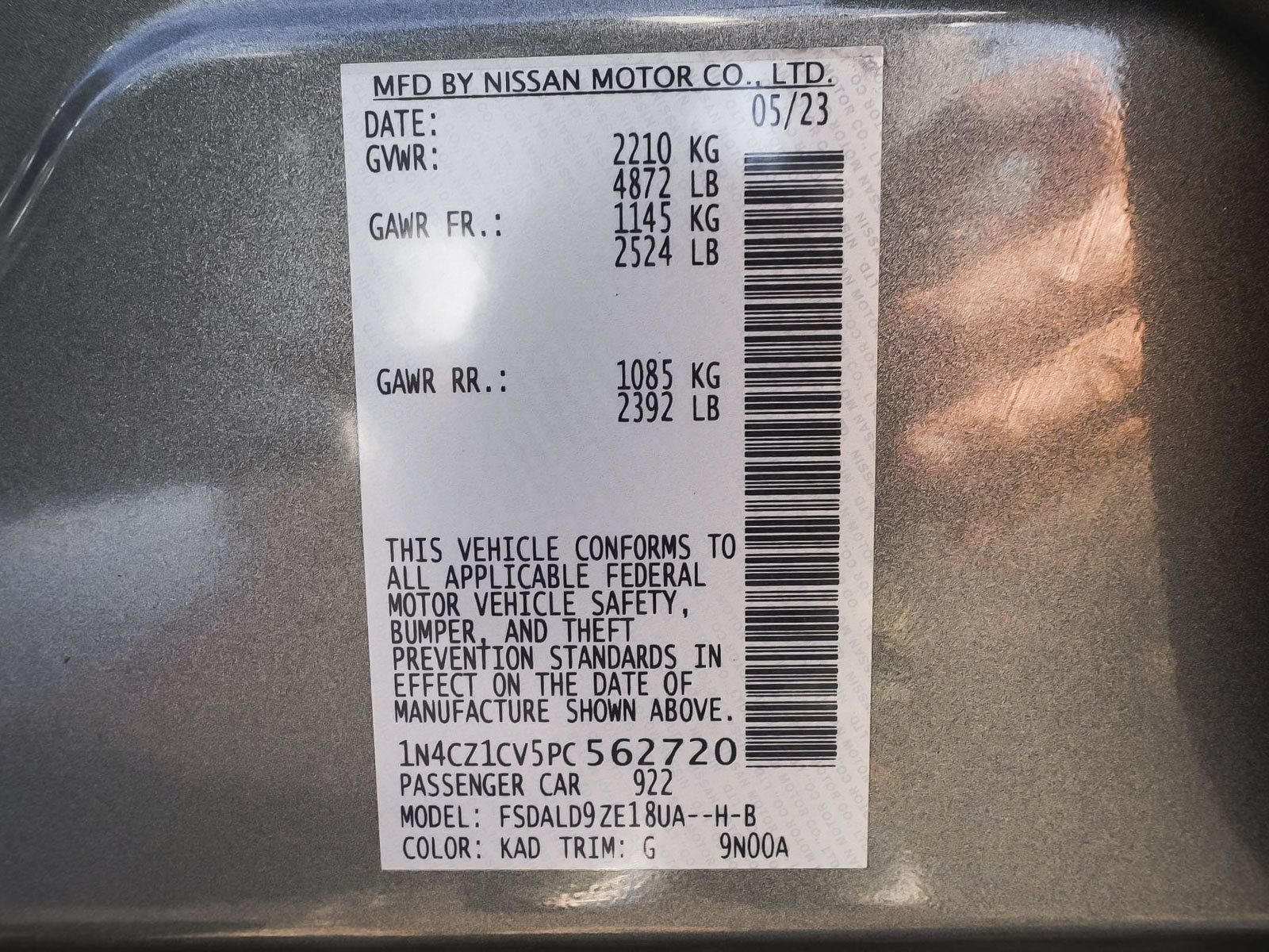 Used 2023 Nissan Leaf SV Plus FWD image 15