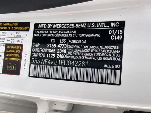 Used 2015 Mercedes-Benz C 300 4MATIC Sedan image 22