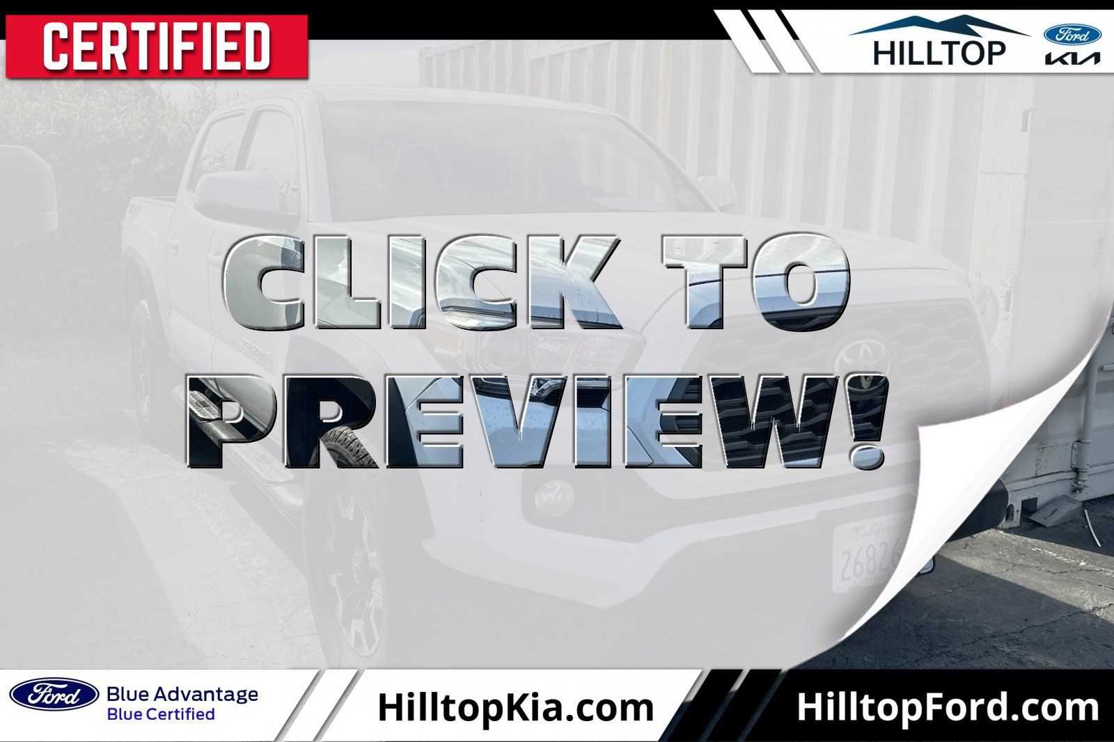 Used 2021 Toyota Tacoma TRD Off-Road w/ Technology Package AWD/4WD image 1