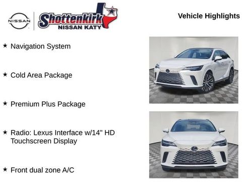 Used 2023 Lexus RX 350 Premium Plus w/ Cold Area Package FWD image 6