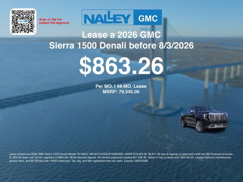 New 2026 GMC Sierra 1500 Denali w/ Denali Reserve Package AWD/4WD image 3