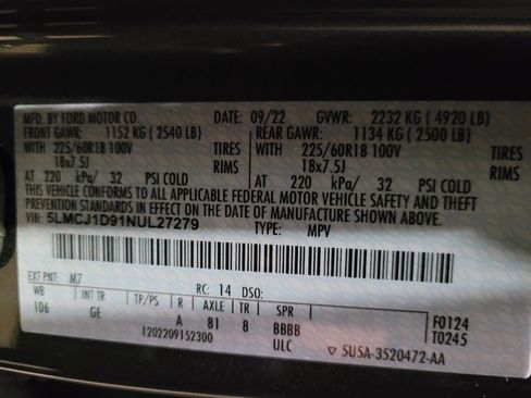 Used 2022 Lincoln Corsair AWD w/ Equipment Group 101A image 33