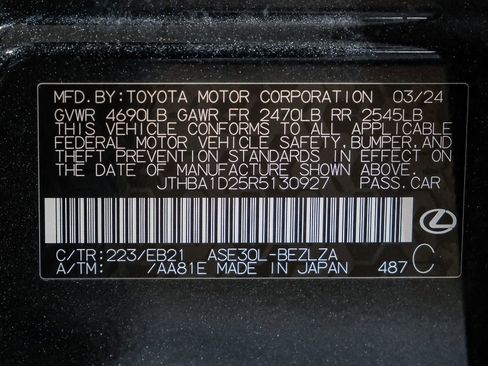 Used 2024 Lexus IS 300 F Sport w/ Accessory Package 2 image 63