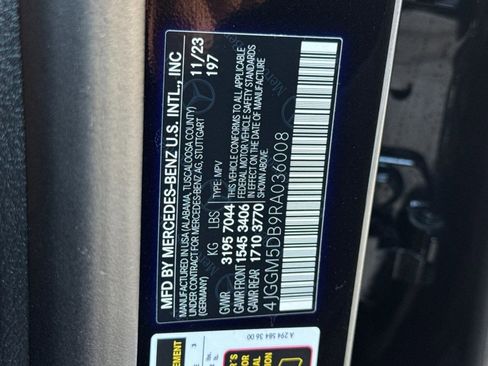 Certified 2024 Mercedes-Benz EQE AMG 4MATIC SUV image 19