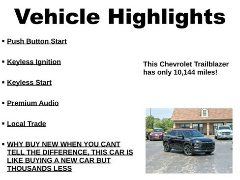 Used 2025 Chevrolet TrailBlazer RS w/ Convenience Package FWD image 39