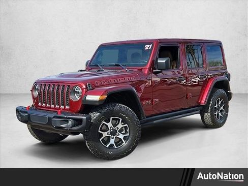 Used 2021 Jeep Wrangler Unlimited Rubicon image 1