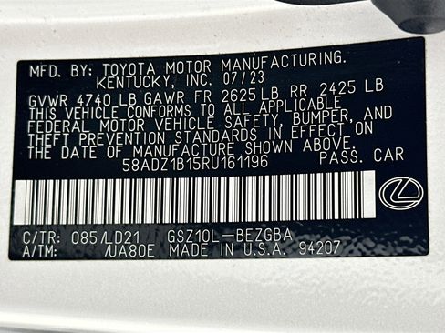 Used 2024 Lexus ES 350 w/ Premium Package image 31