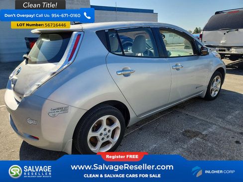 Used 2012 Nissan Leaf SL FWD image 4