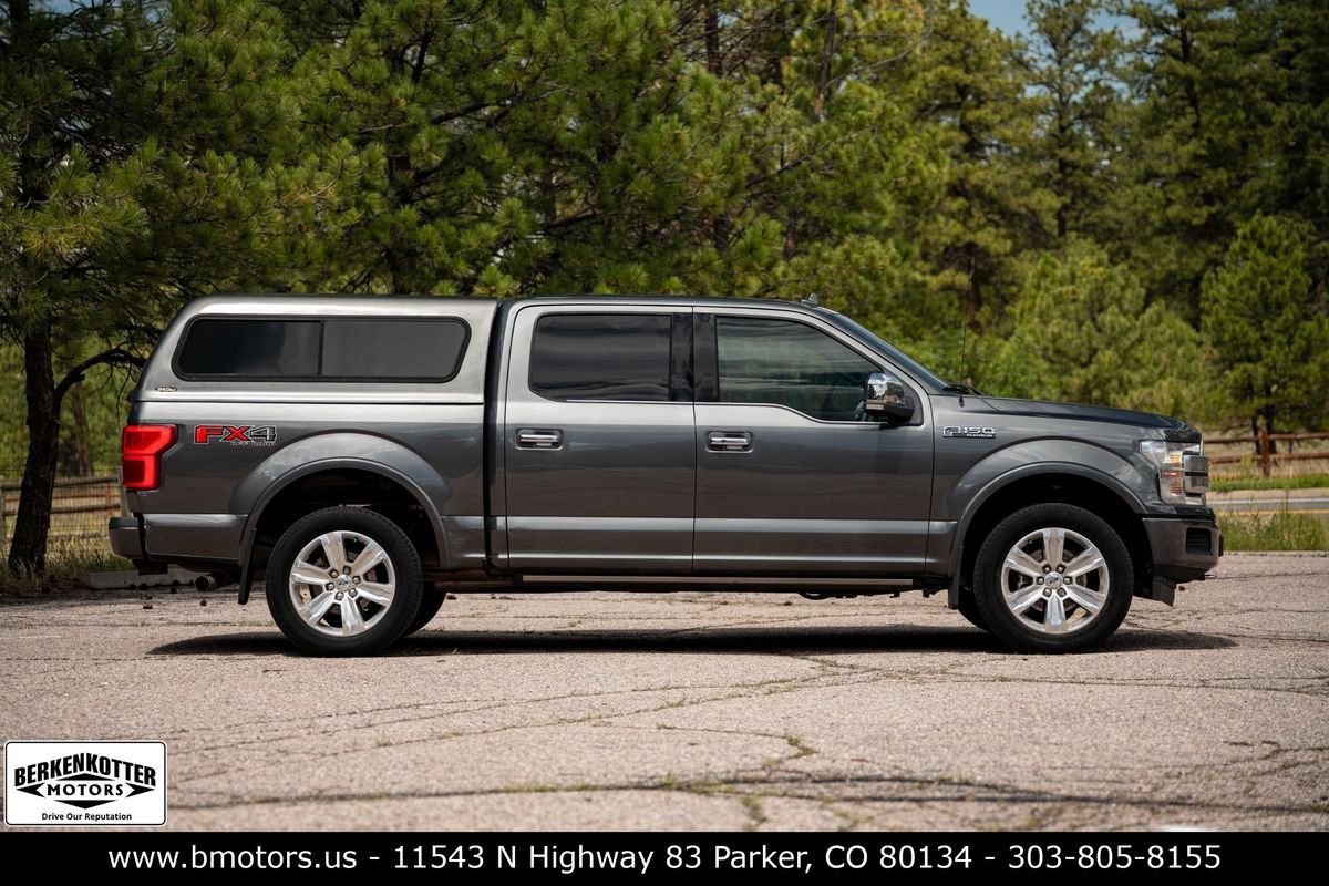 Used 2018 Ford F150 Platinum w/ FX4 Off-Road Package AWD/4WD image 2