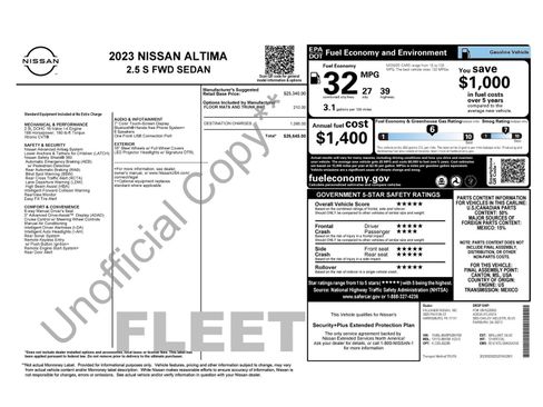 Used 2023 Nissan Altima 2.5 S FWD image 11
