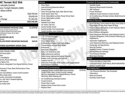Used 2024 GMC Terrain SLE w/ Driver Convenience Package FWD image 1
