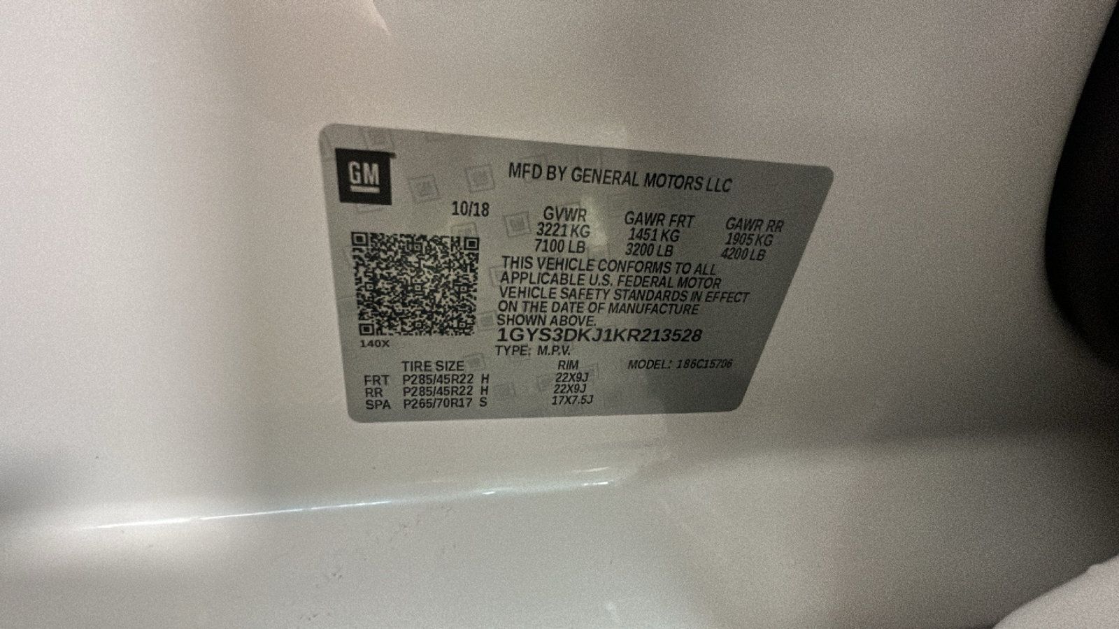 Used 2019 Cadillac Escalade Platinum RWD image 12