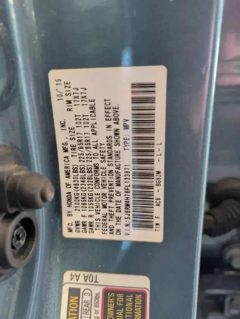 Used 2015 Honda CR-V EX-L image 31