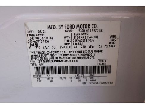 Used 2021 Ford Edge SEL image 32
