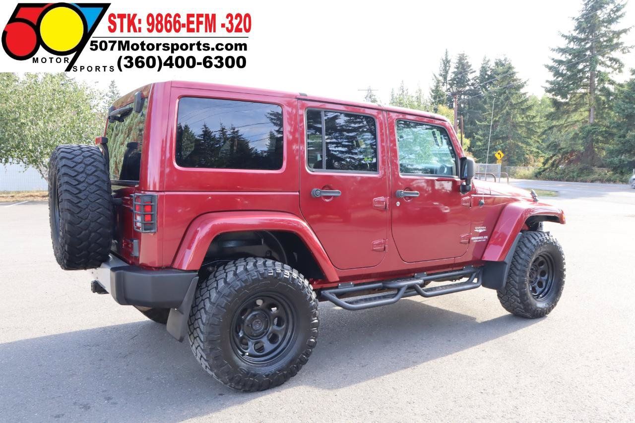 Used 2012 Jeep Wrangler Unlimited Sahara w/ Connectivity Group AWD/4WD image 6