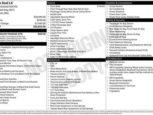 Used 2025 Kia Soul LX w/ LX Technology Package FWD image 5