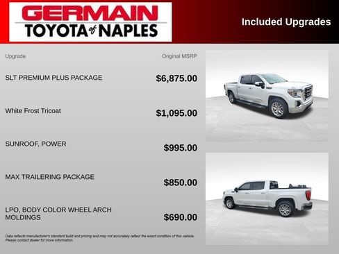 Used 2019 GMC Sierra 1500 SLT w/ SLT Premium Plus Package image 37