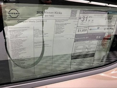 New 2026 Nissan Kicks SV w/ SV Premium Package FWD image 38