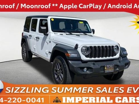 Used 2025 Jeep Wrangler Unlimited Sport AWD/4WD image 1