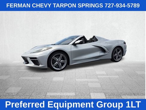 New 2027 Chevrolet Corvette Stingray Convertible w/ Chrome Exterior Badge Package RWD image 6