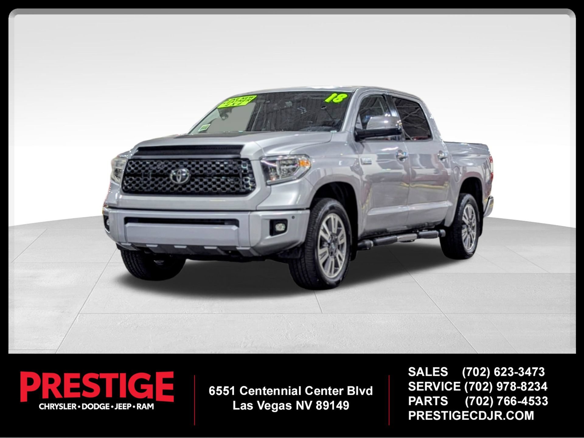 Used 2018 Toyota Tundra Platinum AWD/4WD 360° Tour