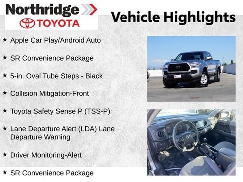 Used 2023 Toyota Tacoma SR w/ SR Convenience Package RWD image 2