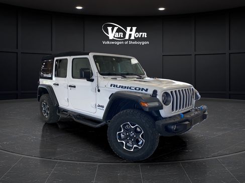 Used 2022 Jeep Wrangler Unlimited Rubicon 4xe w/ Steel Bumper Group AWD/4WD image 1