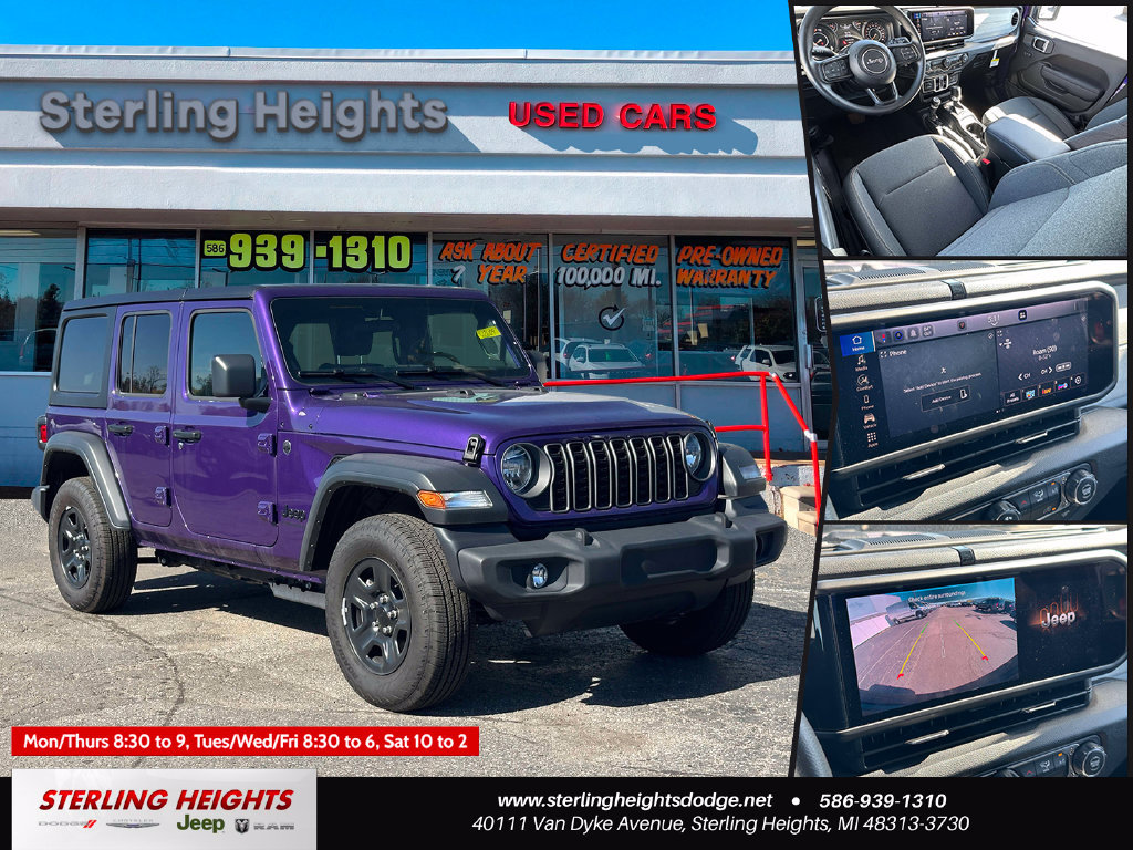 Used 2026 Jeep Wrangler Unlimited Sport AWD/4WD image 1