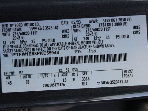 Used 2023 Ford F150 XLT w/ Equipment Group 302A High image 26