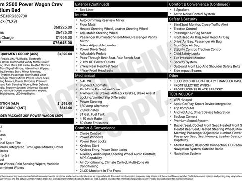 Used 2024 RAM 2500 Power Wagon w/ Level 2 Equipment Group image 1