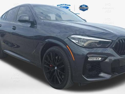 Used 2021 BMW X6 M50i w/ Premium Package AWD/4WD image 19