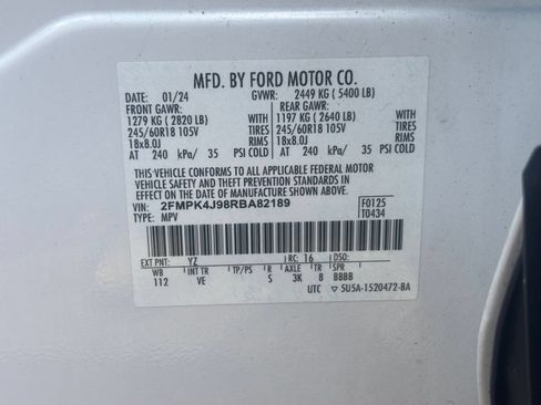 Used 2024 Ford Edge SEL AWD/4WD image 28