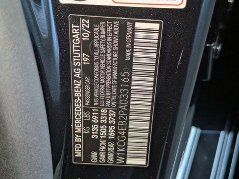 Certified 2023 Mercedes-Benz EQS 580 4MATIC Sedan image 27